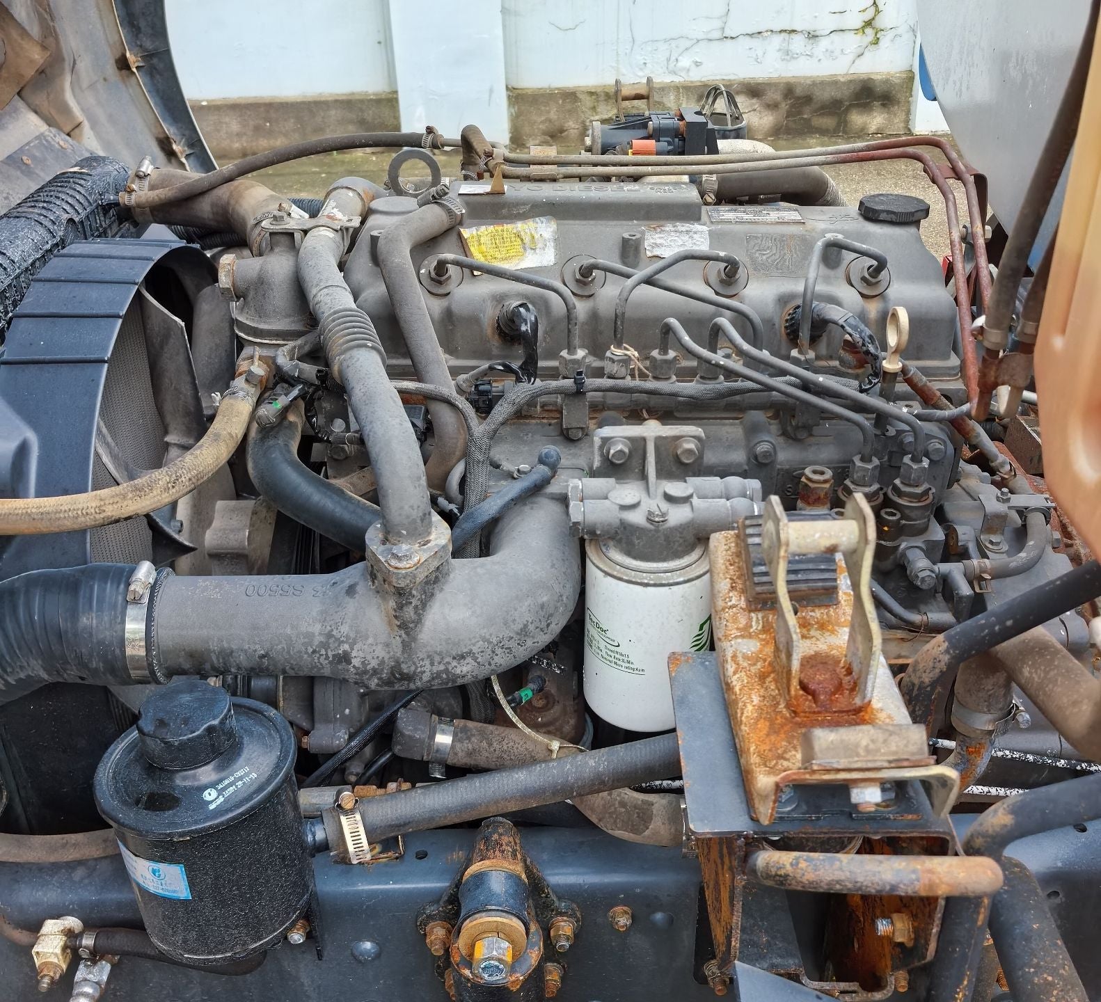 Used Dongfeng DFAC KINLAND 5CBM Water Sprinkler Truck for Sale detail view