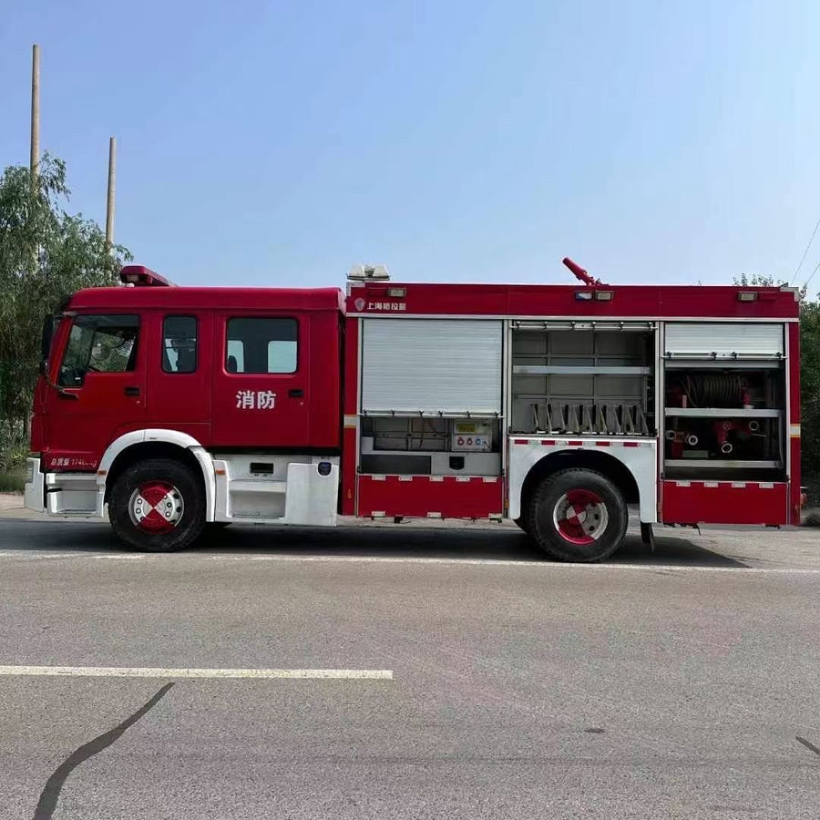 Used Sinotruk DOUBLE CAB Fire Truck for Sale | Sinotruk DOUBLE CAB Price detail photo 5