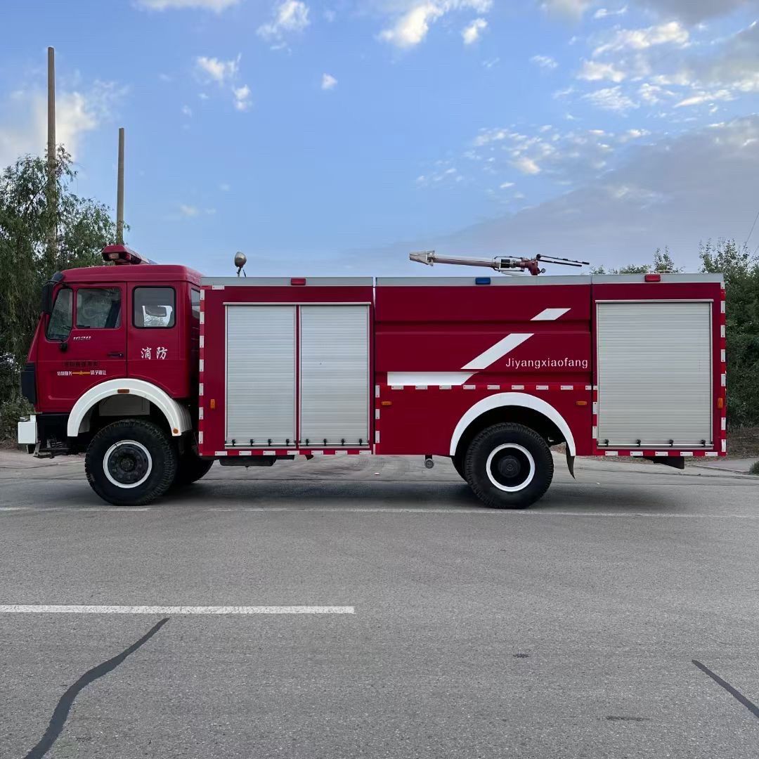 Used Beiben 16000 Water Tank Fire Truck for Sale detail view