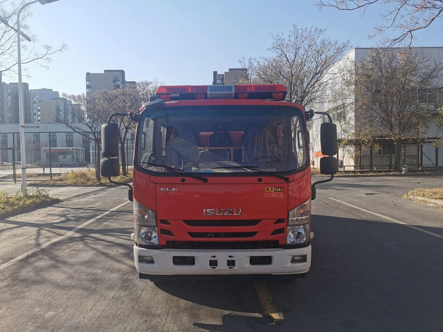 Used Isuzu ELF DOUBLE CAB Fire Truck for Sale | Isuzu ELF DOUBLE CAB Price detail photo 4