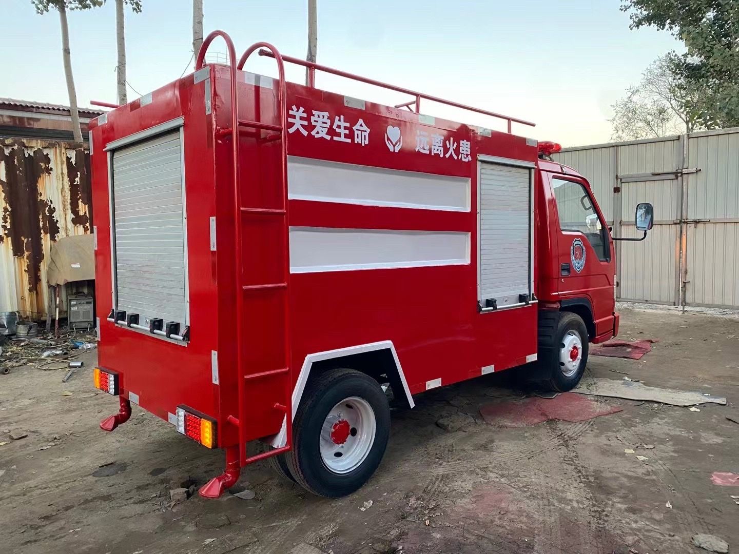 Used FOTON FORLAND Light Water Tank Fire Truck