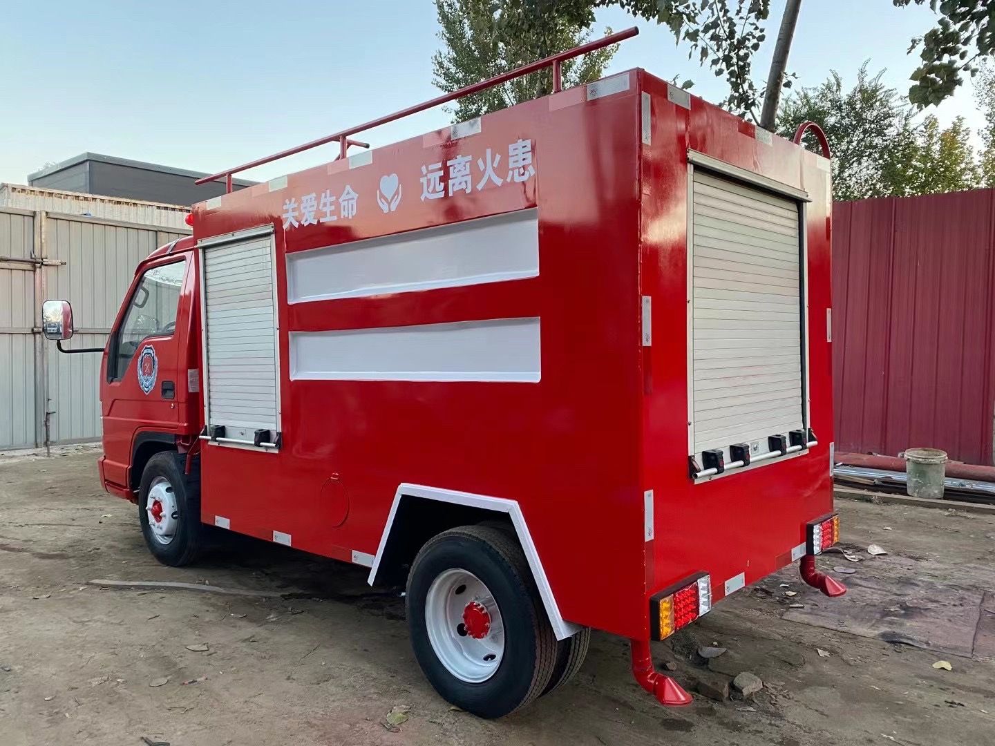 Used FOTON FORLAND Light Water Tank Fire Truck