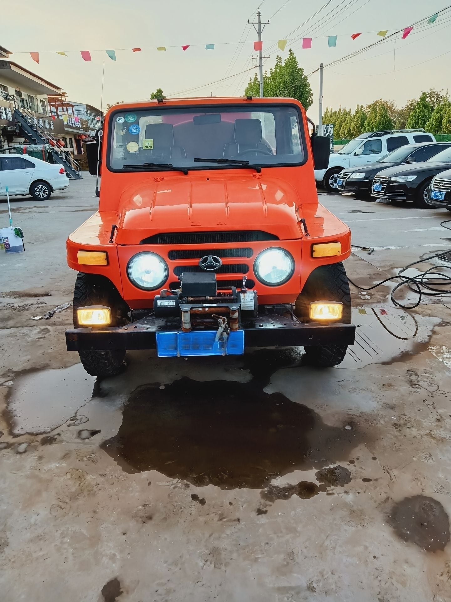 Used Baw BJ212 4×4 OFF-ROAD FOREST Fire Water Tank Truck for Sale detail view
