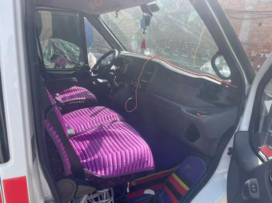 Used Ford TRANSIT V348 HIGH ROOF Ambulance for Sale rear side view