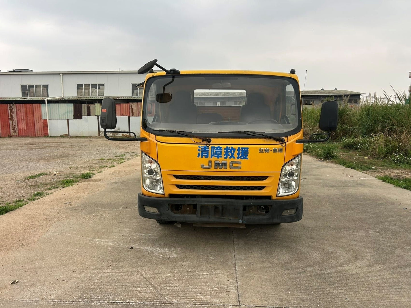 Used JMC Kairui Flatbed Road Wrecker Truck