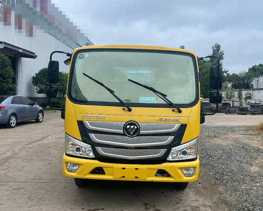 Used Foton AUMARK LIGHT DUTY Flatbed Wrecker Truck for Sale rear side view