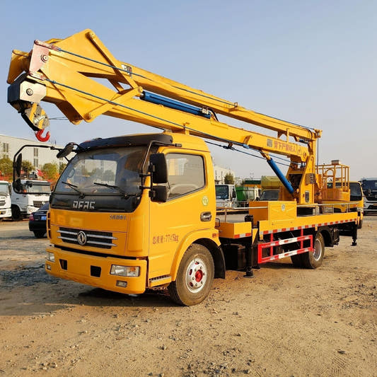 Used Dongfeng 18M ARTICULATED BOOM Aerial Work Platform Truck for Sale side view