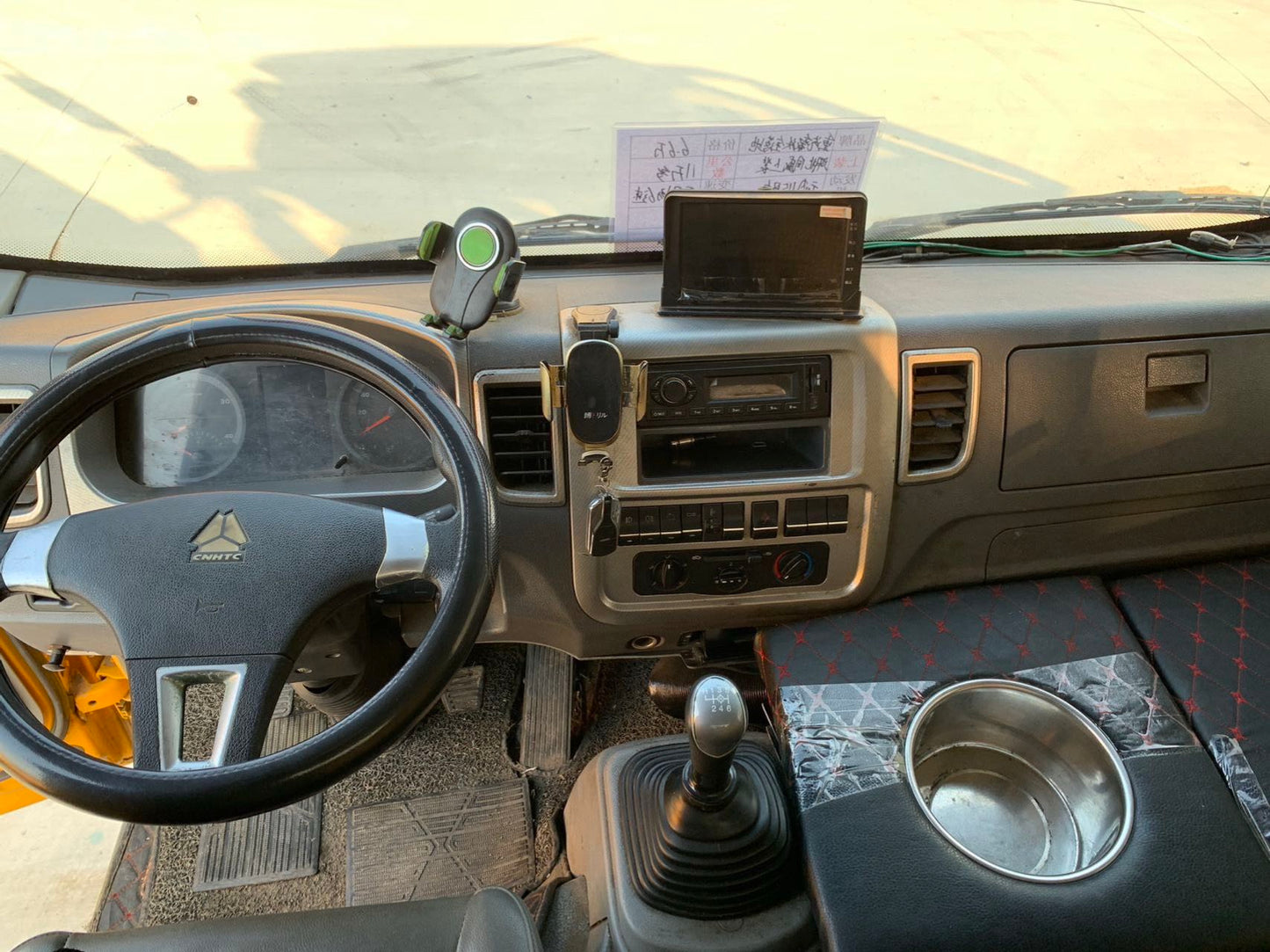 Used HOWO Hanjiang Full Flatbed Wrecker Truck