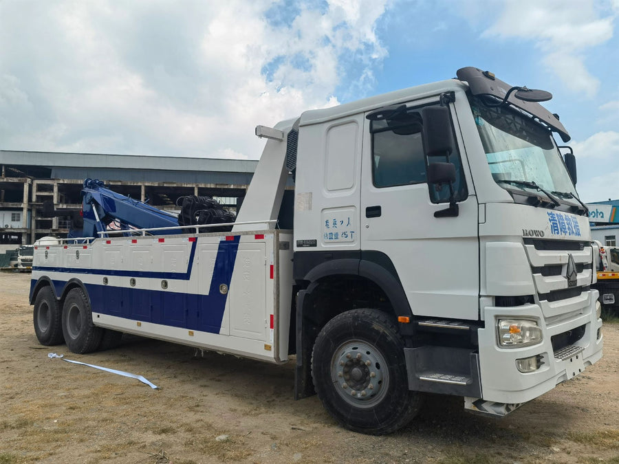 Camión de auxilio vial Sinotruk 6 4 HEAVY DUTY INTEGRATED TOW usado en venta | Precio Sinotruk 6 4 HEAVY DUTY INTEGRATED TOW foto de detalle 5