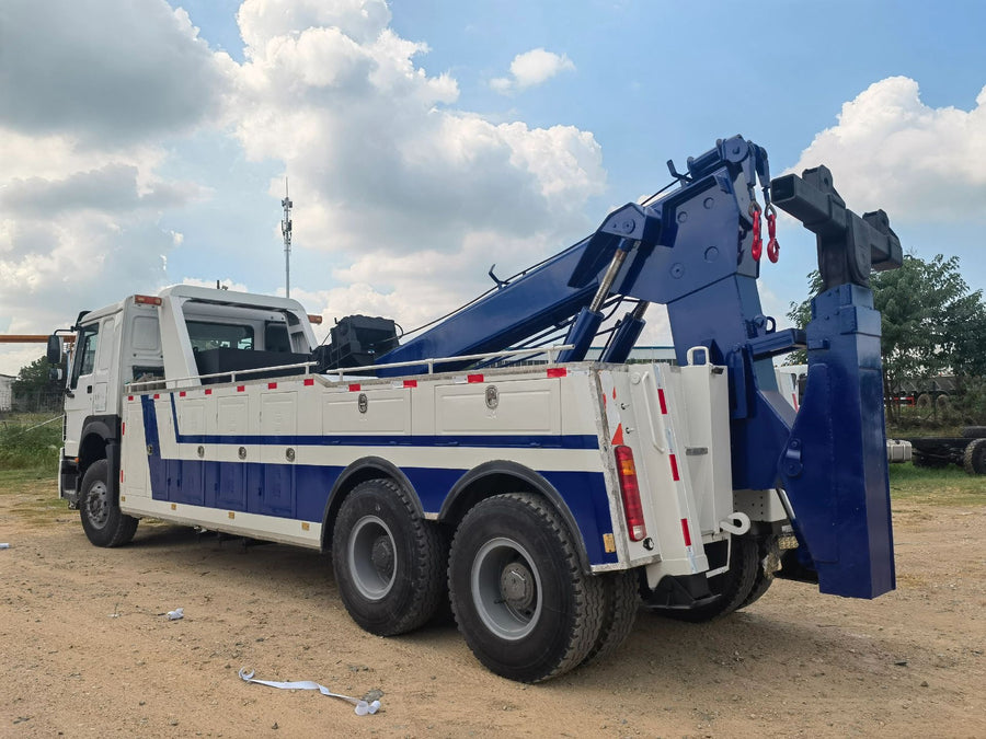 Camión de auxilio vial Sinotruk 6 4 HEAVY DUTY INTEGRATED TOW usado en venta | Precio Sinotruk 6 4 HEAVY DUTY INTEGRATED TOW foto de detalle 7