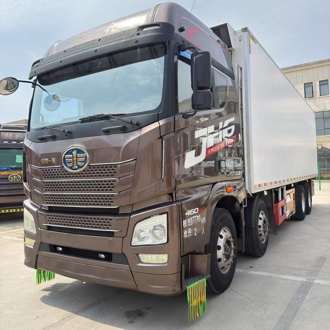 Used FAW JH6 9.6m 8×4 F-Class Heavy Refrigerated Truck