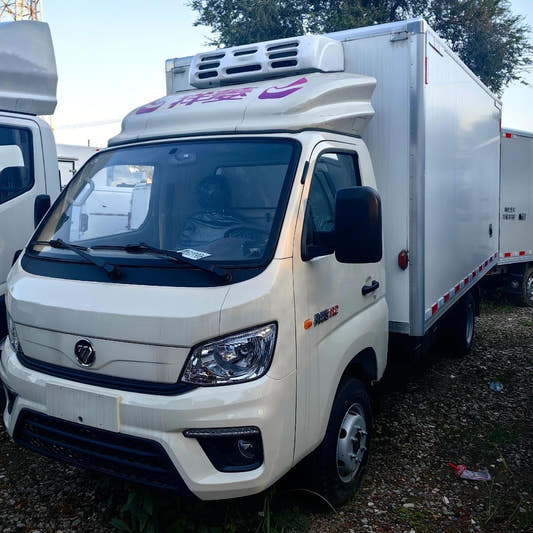 Used Foton 122HP Refrigerated Truck for Sale side view