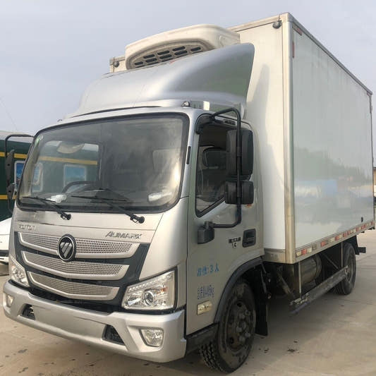 Used Foton 131HP Refrigerated Truck for Sale side view