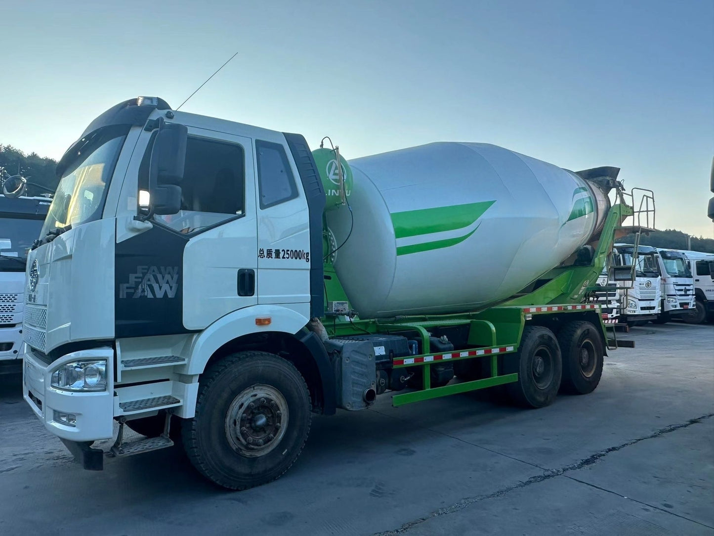 Used FAW 15M³ Concrete Mixer Truck for Sale