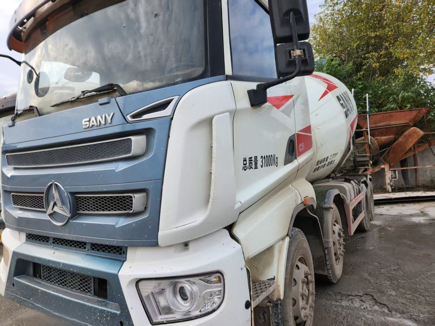 Used SANY 12M³ Concrete Mixer Truck for Sale