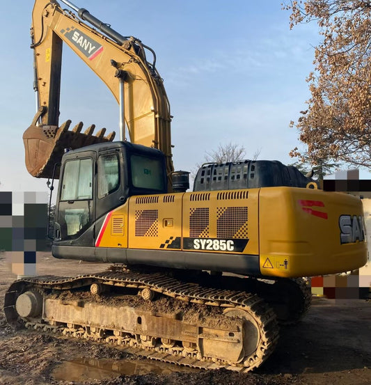 Used Sany SY285C Excavator for Sale side view