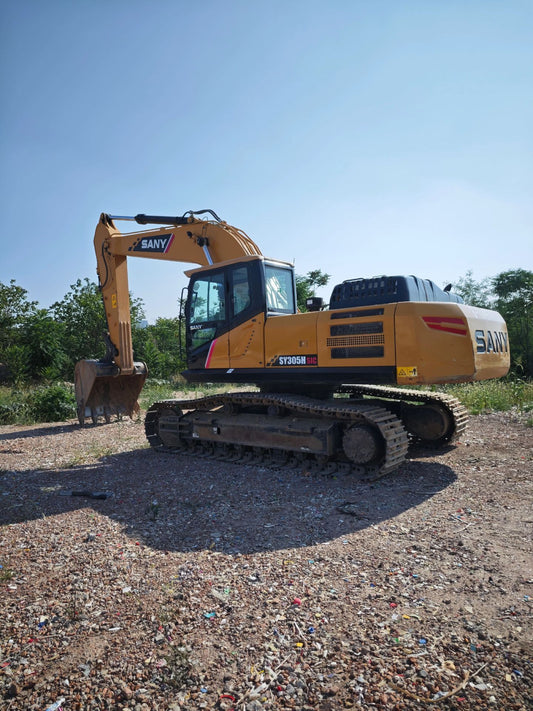 Used SANY SY305H SIC crawler excavator real inventory view 2