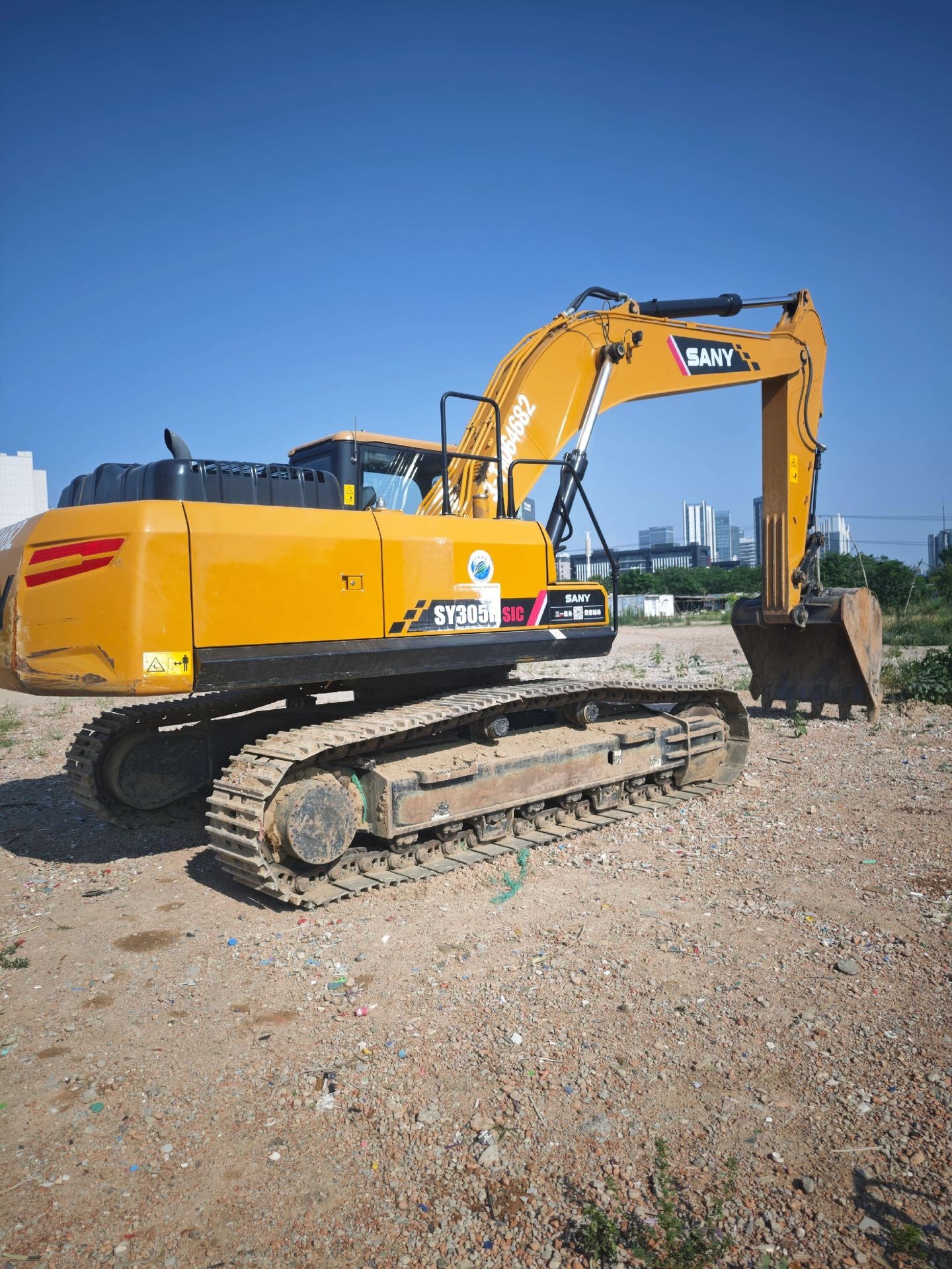Used SANY SY305H SIC crawler excavator real inventory view 3
