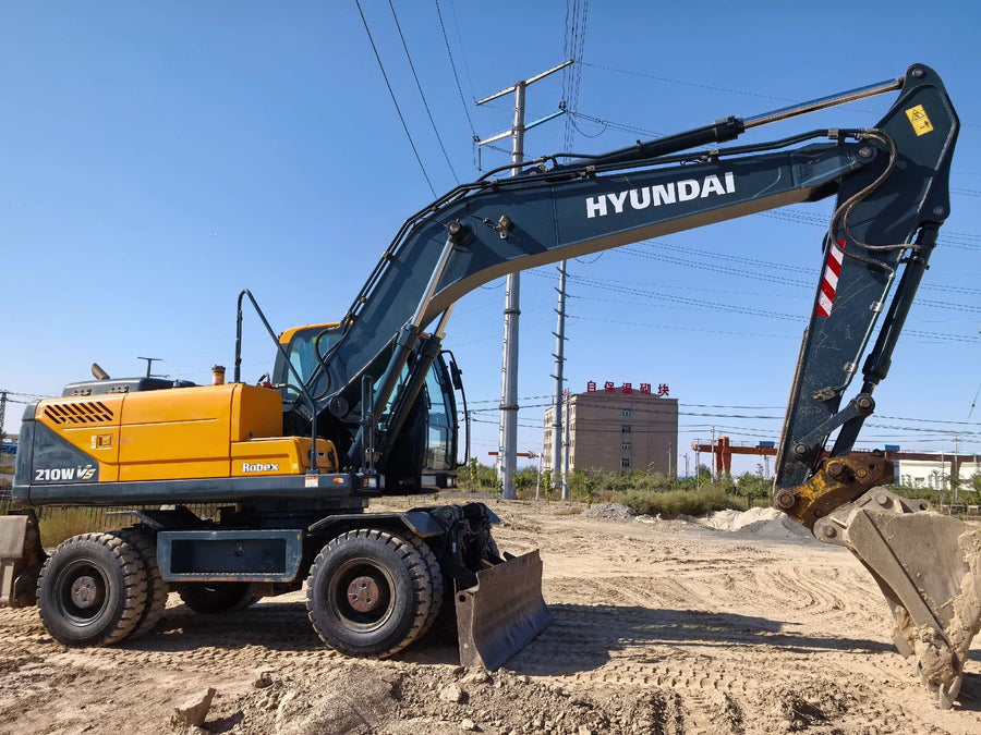 Used HYUNDAI R210WVS Crawler Excavator for Sale | HYUNDAI R210WVS Price detail photo 6