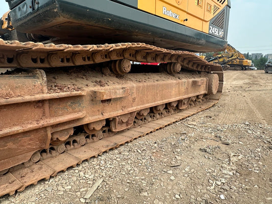 Used Hyundai R245LVS Excavator for Sale rear side view