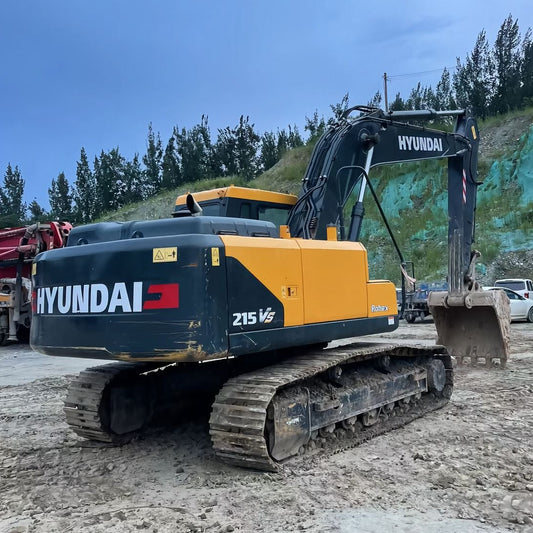 Used Hyundai R215VS Excavator for Sale side view