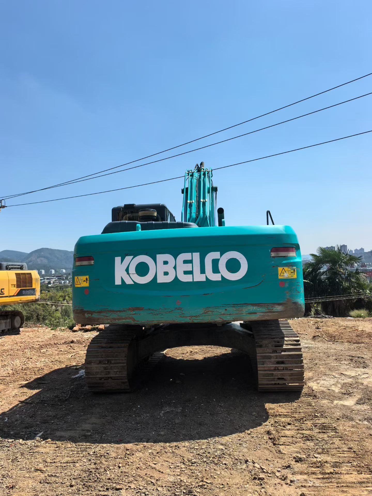 Used Kobelco SK260LC-10 Excavator for Sale rear view for sale