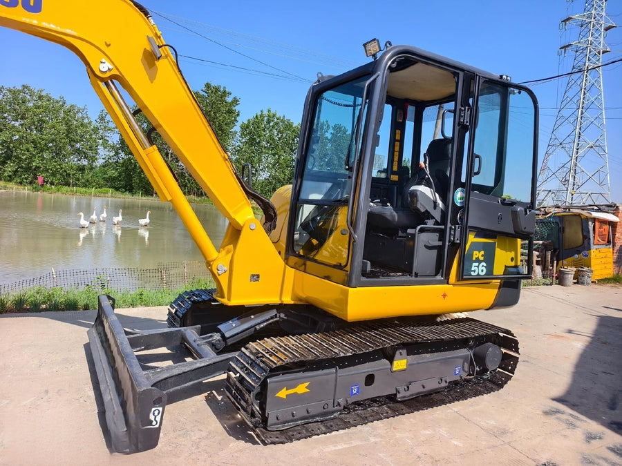 Used Komatsu PC56 Crawler Excavator for Sale | Komatsu PC56 Price detail photo 8