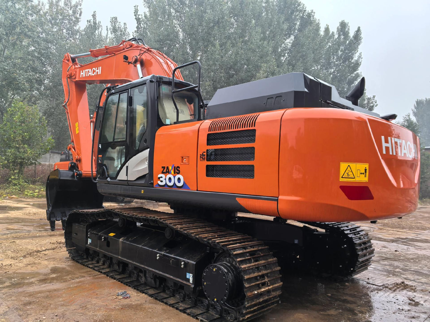 Used Hitachi EX300 Excavator for Sale front working view for sale