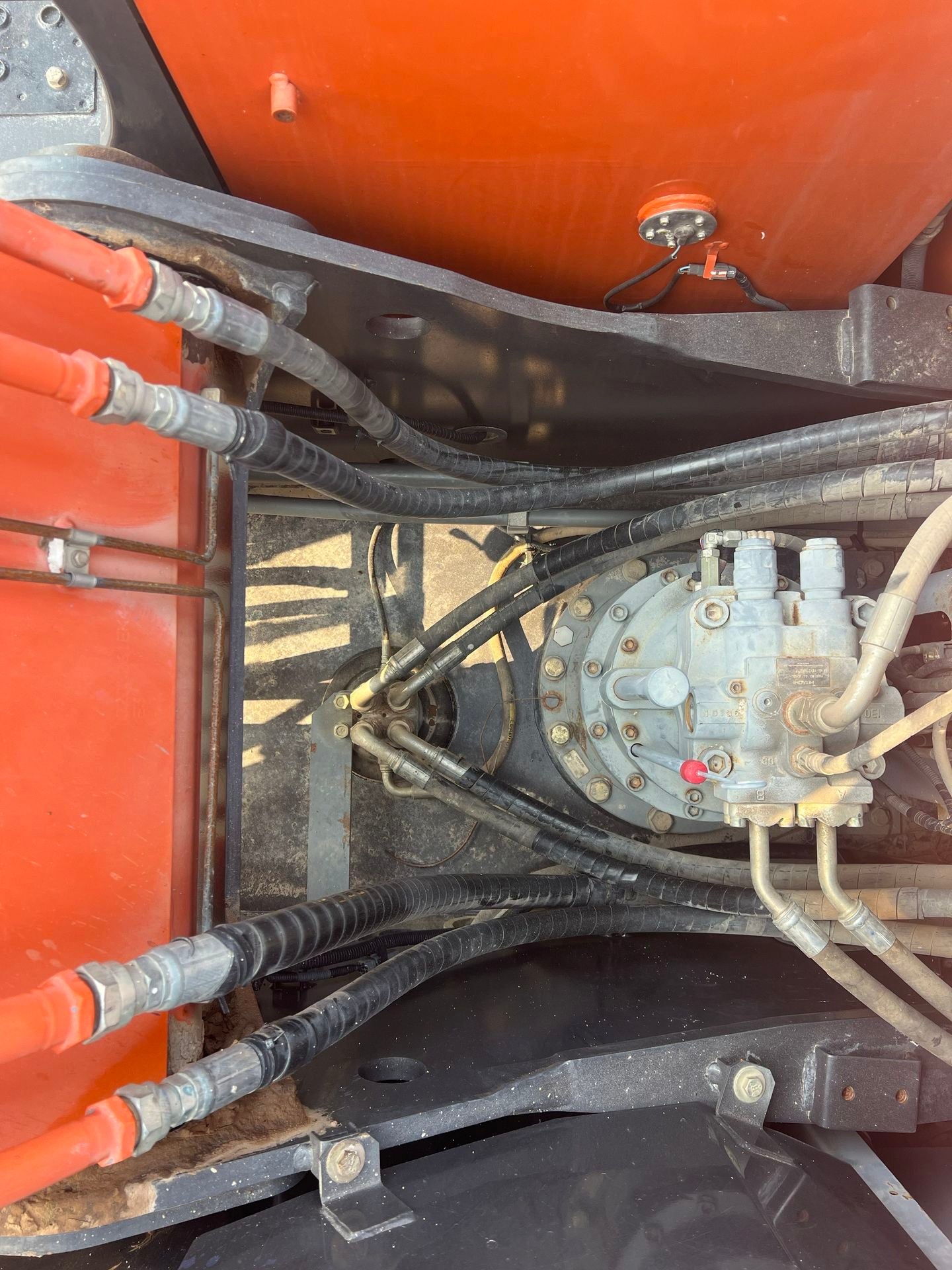 Used HITACHI ZX200-5A crawler excavator real inventory view 7
