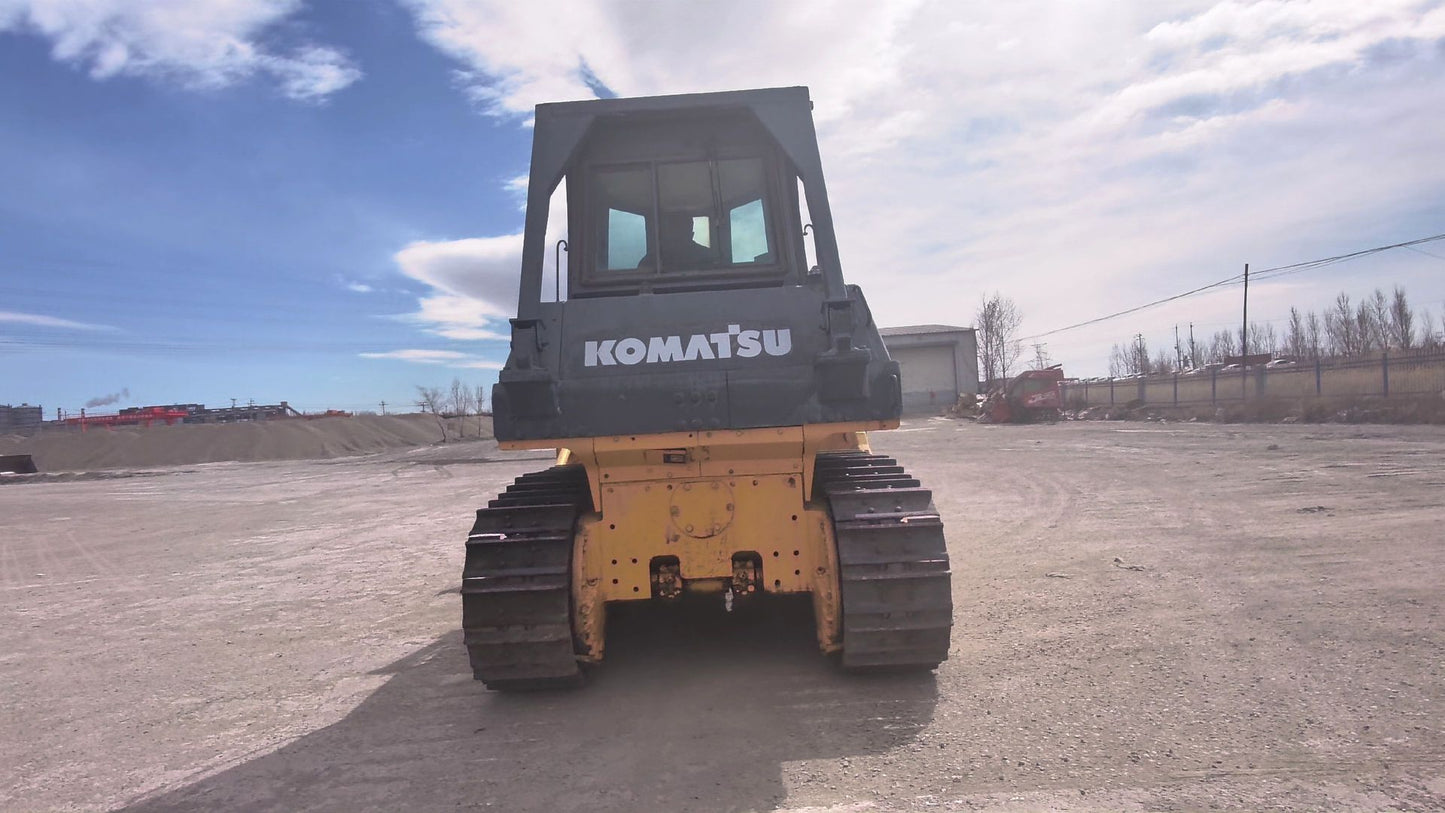 Used Komatsu D85-21 Bulldozer for Sale rear view for sale