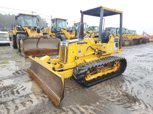 Used Komatsu D21P Bulldozer for Sale front working view for sale