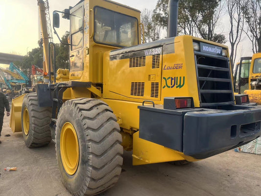 Used Komatsu WA320-3 Wheel Loader for Sale front working view for sale