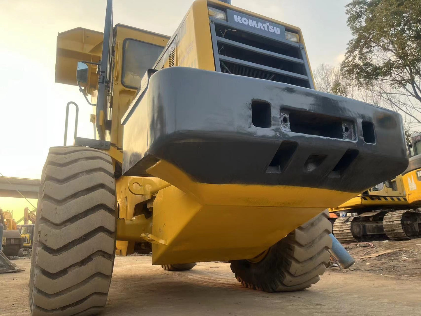 Used Komatsu WA320-3 Wheel Loader for Sale operator cabin for sale