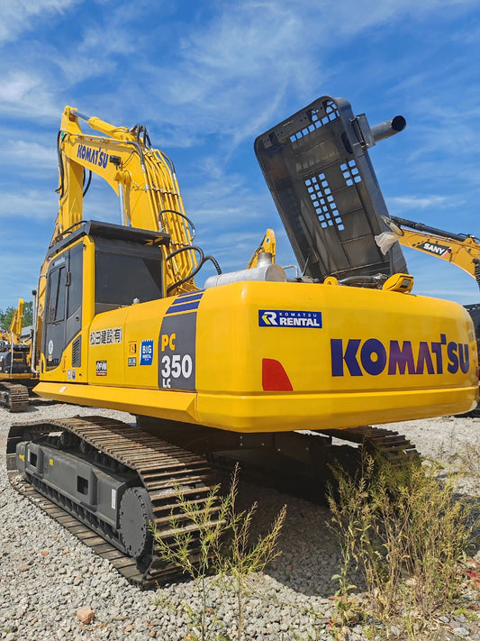 Used Komatsu PC350-7 Excavator for Sale front working view for sale