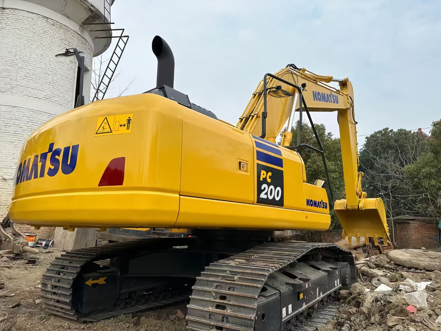Used Komatsu PC200-6 Excavator for Sale bucket and boom detail for sale