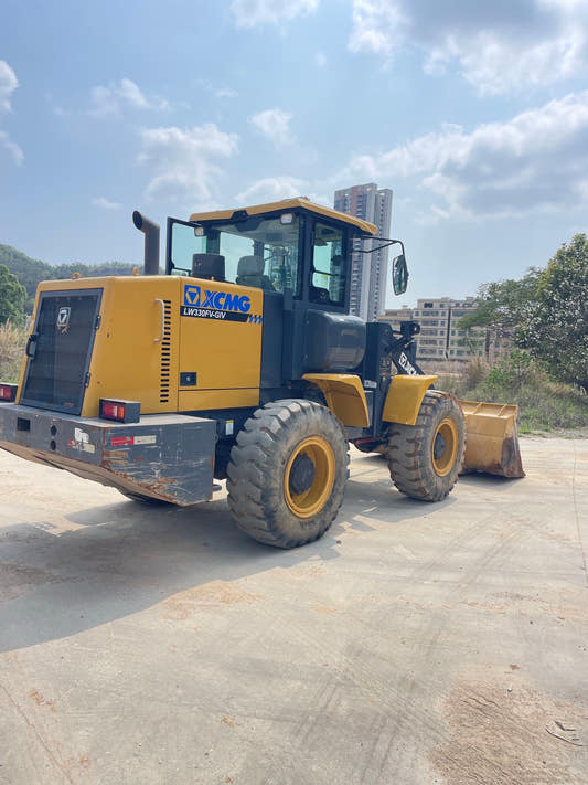 Used XCMG LW300FV-GIV Wheel Loader for sale front working view for sale