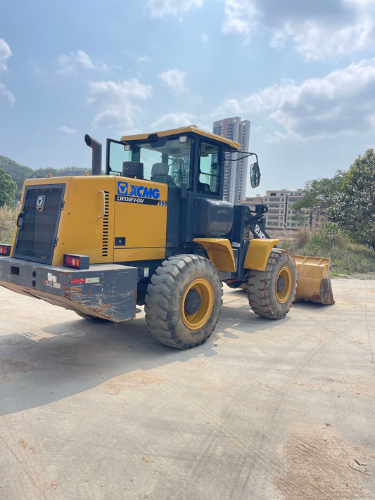 Used XCMG LW300FV-GIV Wheel Loader for sale front working view for sale