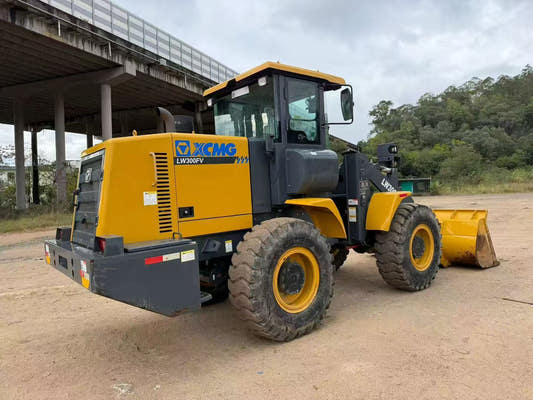 Used XCMG LW300FV Wheel Loader for sale front working view for sale