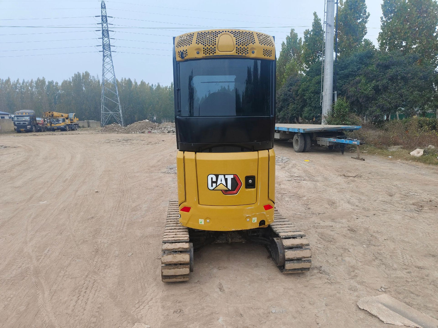 Used CAT 302CR crawler excavator real inventory view 5