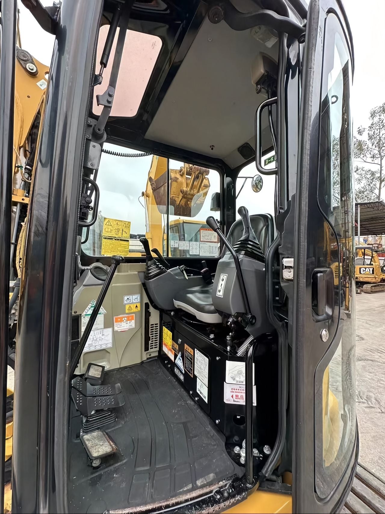 Used CAT 303E CR crawler excavator real inventory view 7
