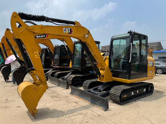 Used CAT 306E2 crawler excavator real inventory view 2