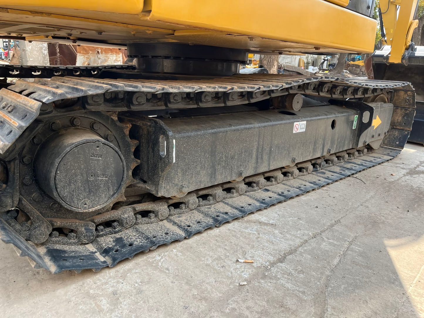 Used CAT 307.5 crawler excavator real inventory view 7
