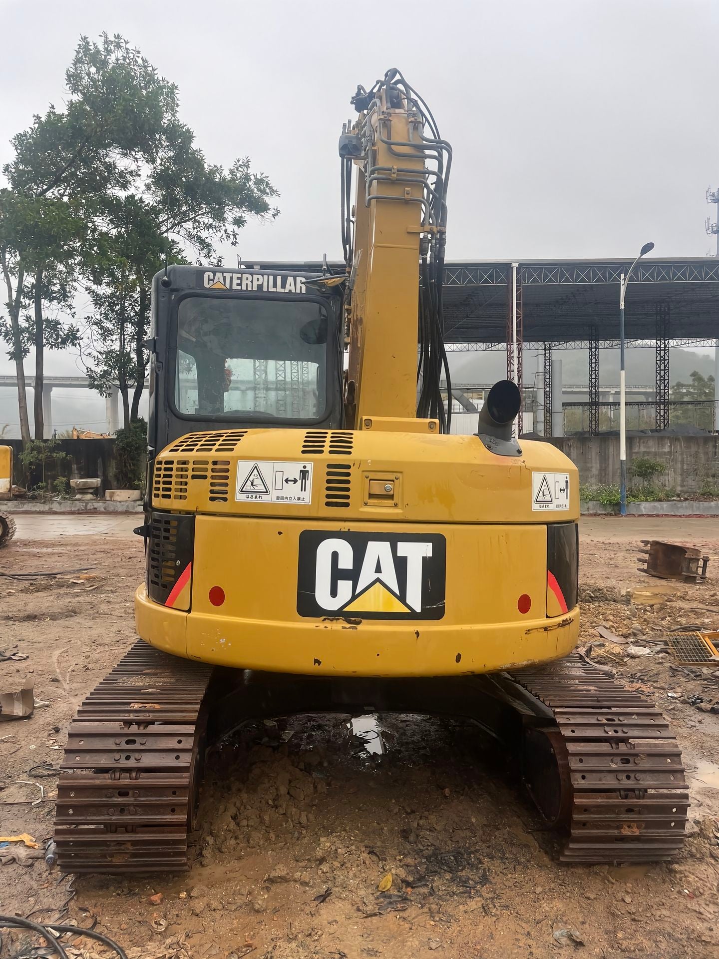 Used CAT 308D CR crawler excavator real inventory view 5