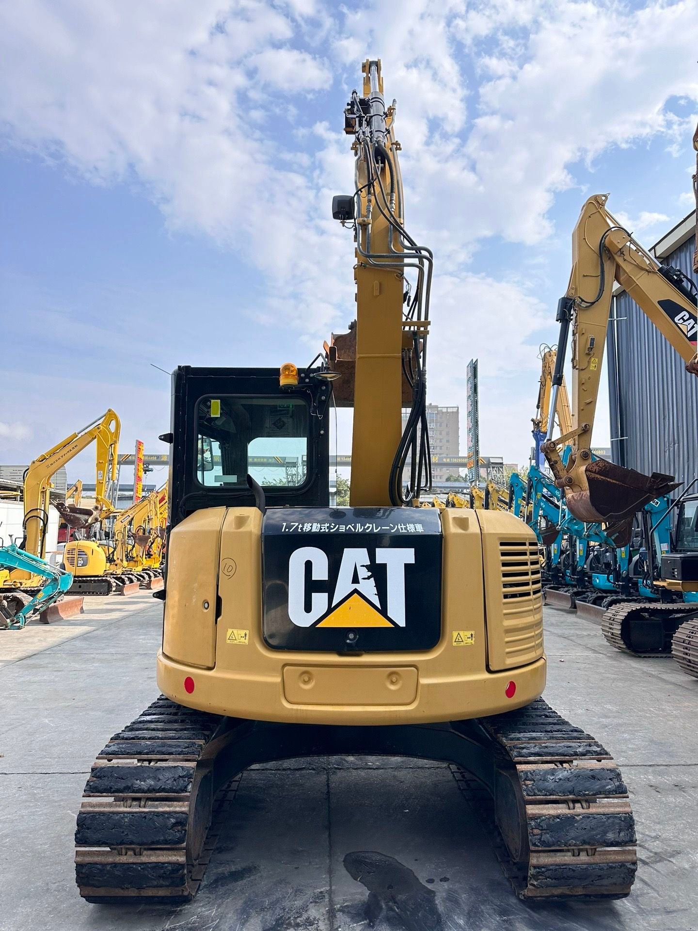 Used CAT 308E crawler excavator real inventory view 2