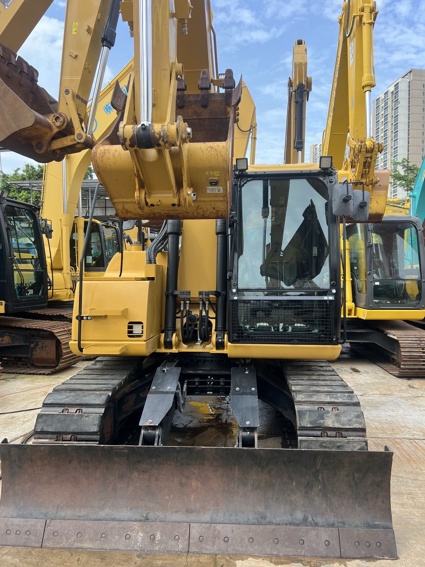 Used CAT 311FL RR crawler excavator real inventory view 3