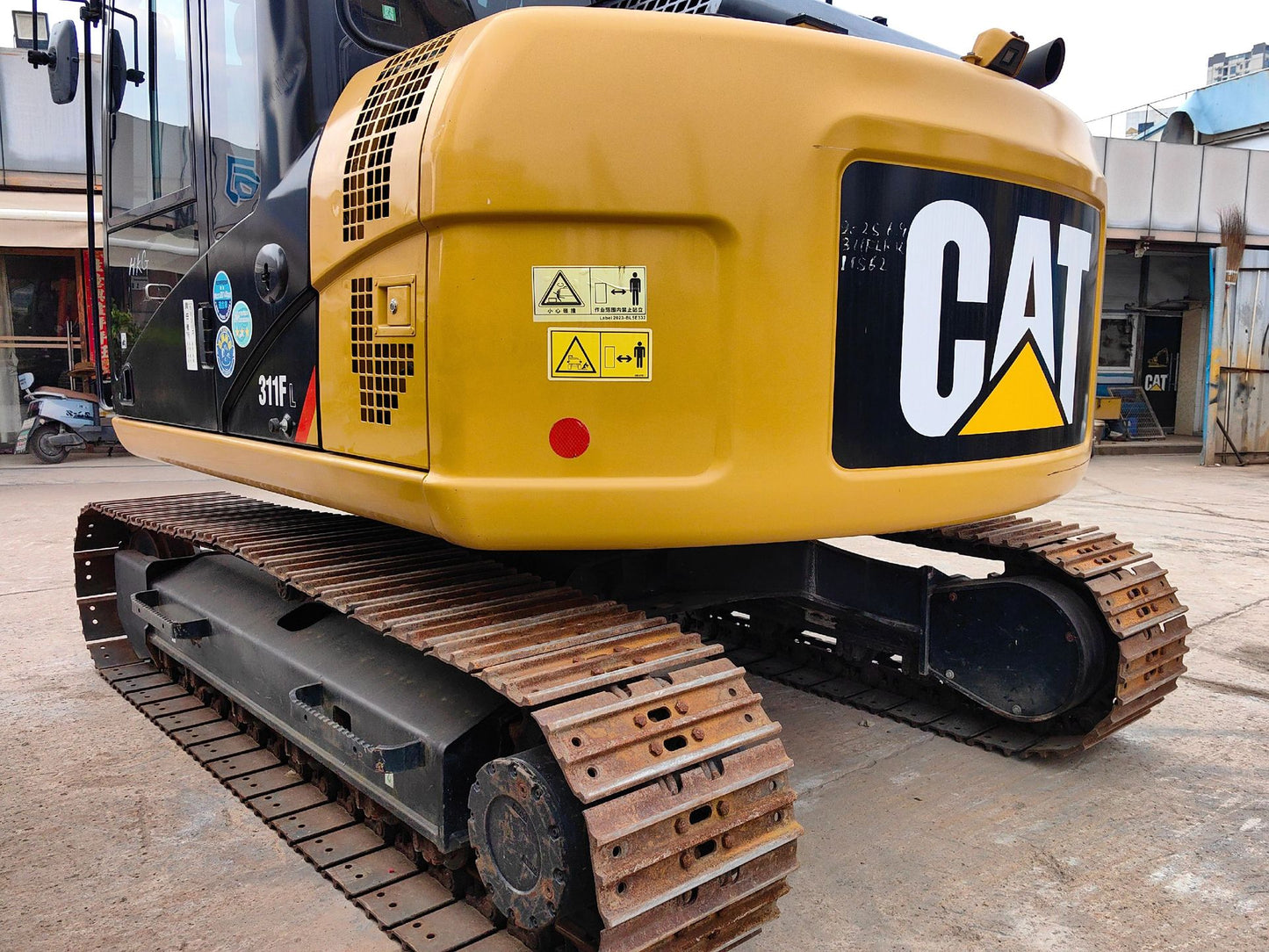 Used CAT 311FL crawler excavator real inventory view 6