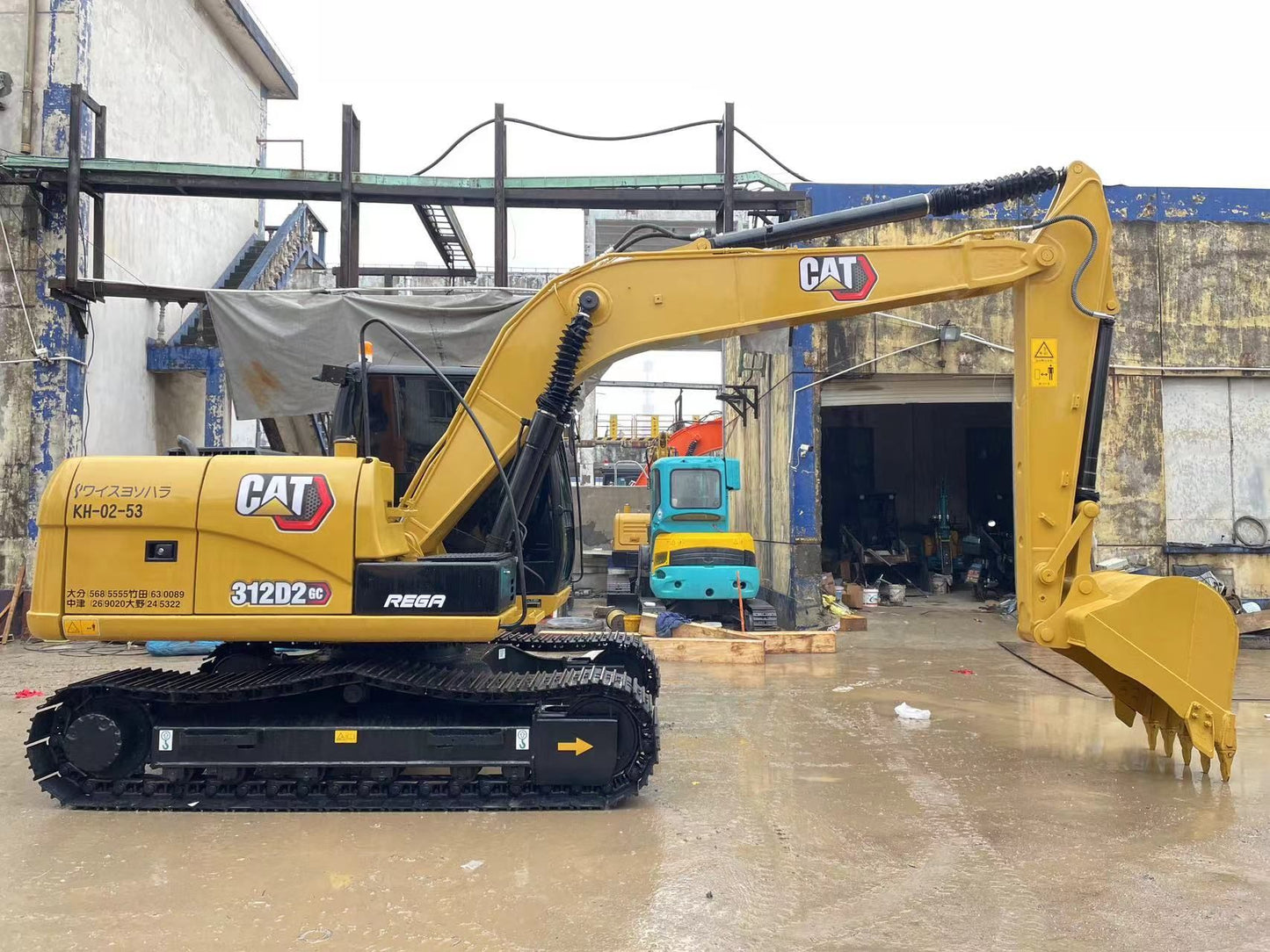 Used CAT 312D2GC crawler excavator real inventory view 5