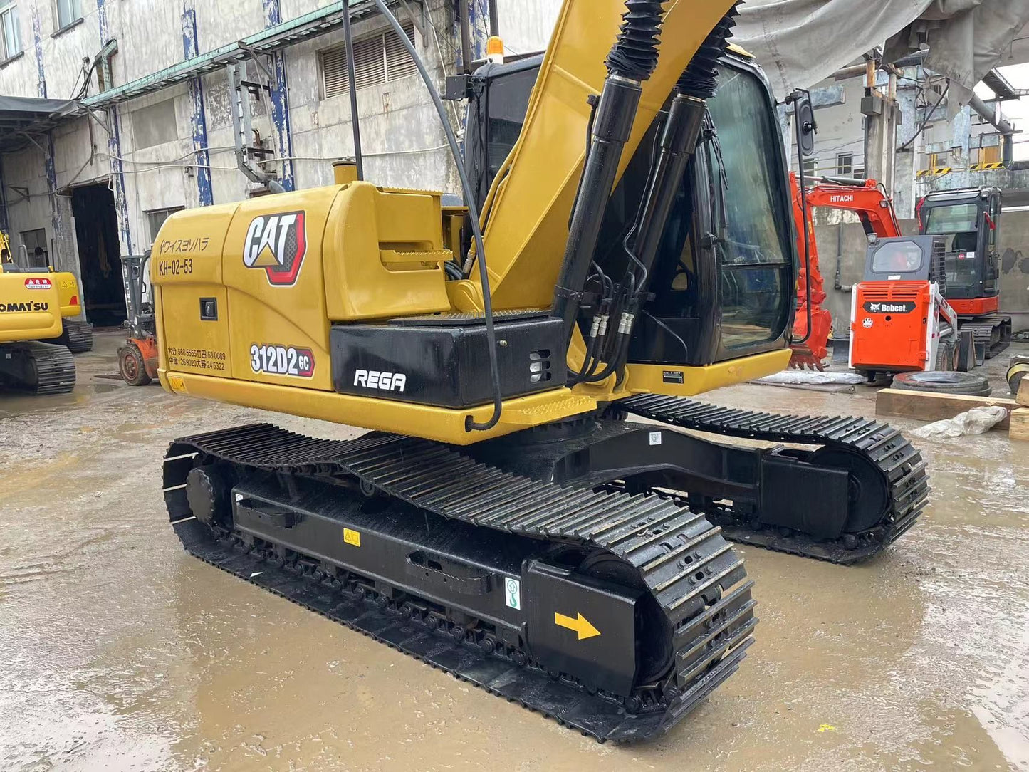 Used CAT 312D2GC crawler excavator real inventory view 7