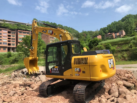 Used CAT 312GC crawler excavator real inventory view 2