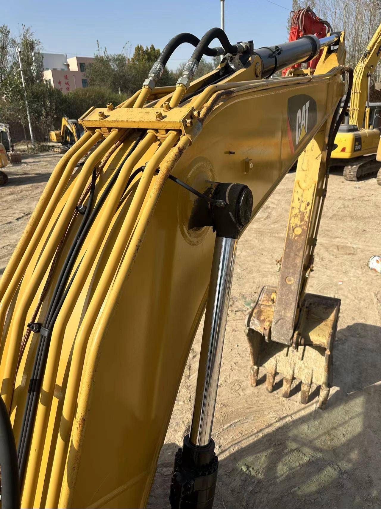 Used CAT 313D2L crawler excavator real inventory view 6